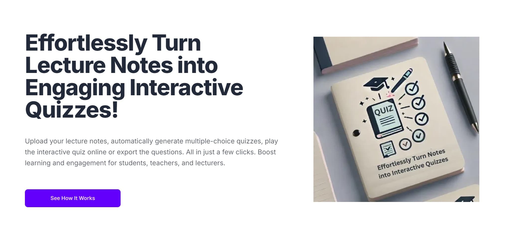 Text 2 Quiz project preview